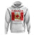 Canadian Hoodie Canada Not just Colder Cooler TS09 White Print Your Wear