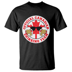 Canada Beer Lover T Shirt Official Canadian Drinking Team TS09 Black Print Your Wear