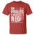 Red Friday T Shirt On Friday I Wear Red Especially For My Son TS09 Red Print Your Wear