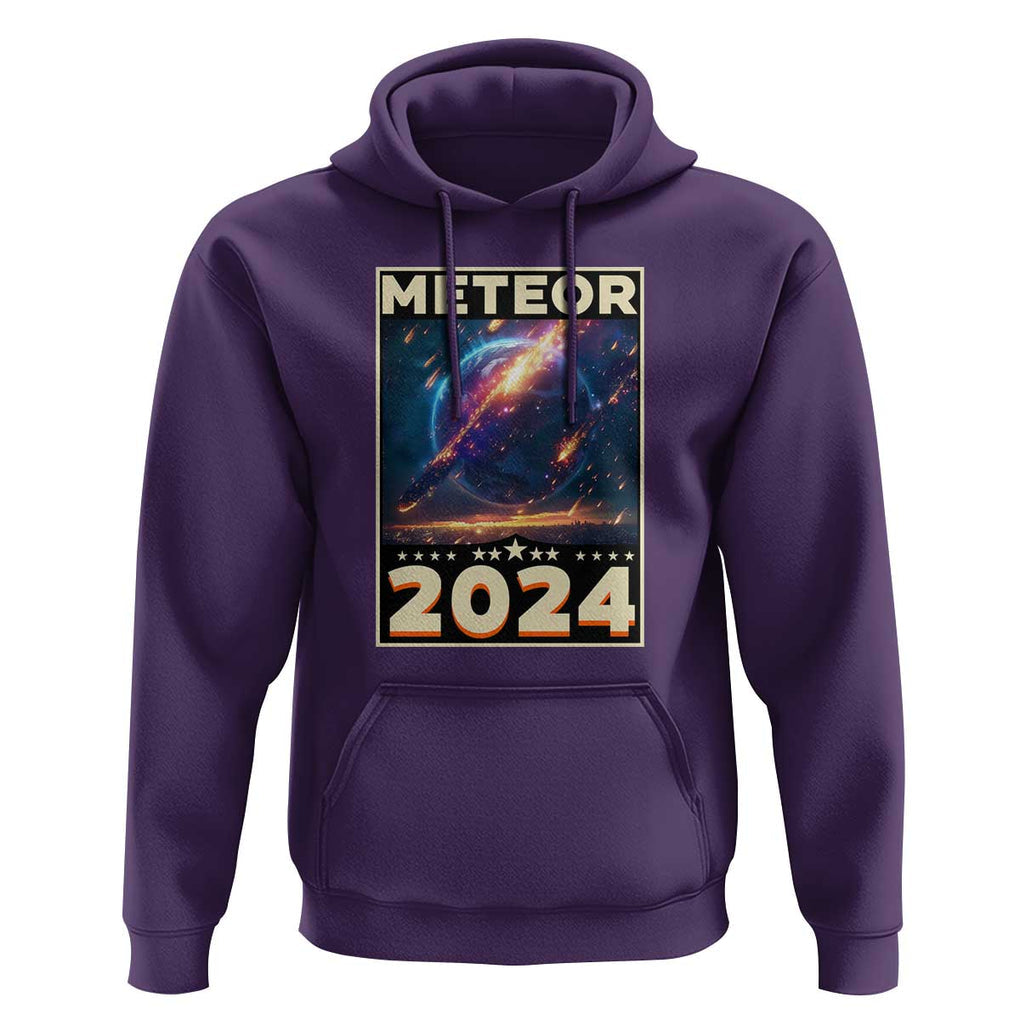 Perseid Meteor Shower 2024 Astronomy Hoodie TS09 Purple Print Your Wear