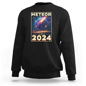 Perseid Meteor Shower 2024 Astronomy Sweatshirt TS09 Black Print Your Wear