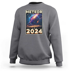 Perseid Meteor Shower 2024 Astronomy Sweatshirt TS09 Charcoal Print Your Wear