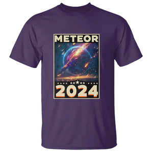 Perseid Meteor Shower 2024 Astronomy T Shirt TS09 Purple Print Your Wear