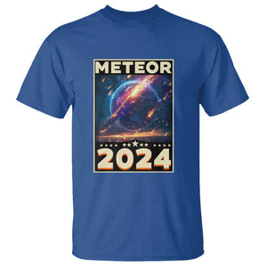 Perseid Meteor Shower 2024 Astronomy T Shirt TS09 Royal Blue Print Your Wear