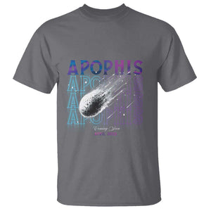 Astronomy Apophis Coming Soon April 2029 T Shirt TS09 Charcoal Print Your Wear