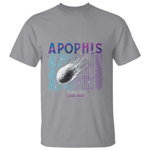 Astronomy Apophis Coming Soon April 2029 T Shirt TS09 Sport Gray Print Your Wear