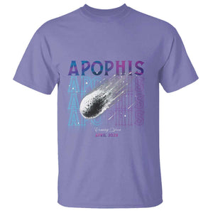 Astronomy Apophis Coming Soon April 2029 T Shirt TS09 Violet Print Your Wear