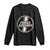 Italian Sport Support Long Sleeve Shirt Let's Go Italy Forza Azzurri TS09 Black Print Your Wear