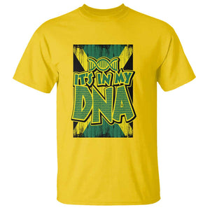 Jamaican Pride T Shirt Jamaica It's In My DNA TS09 Daisy Print Your Wear