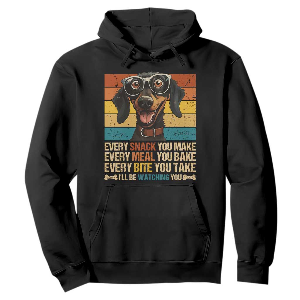 Funny Dog Lover Hoodie I'll Be Watching You TS09 Black Print Your Wear