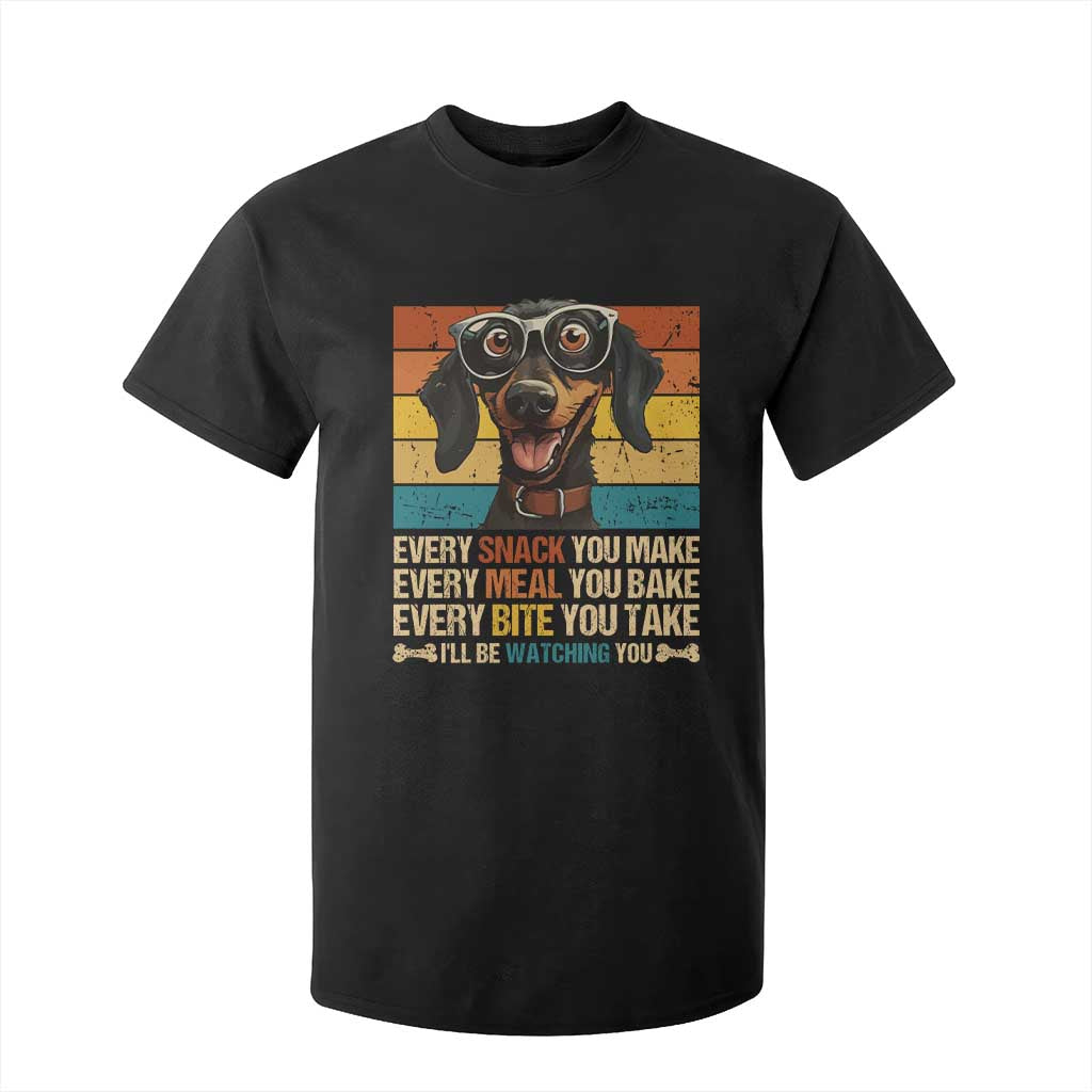 Funny Dog Lover T Shirt For Kid I'll Be Watching You TS09 Black Print Your Wear