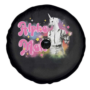 Funny Alpha Male Unicorn Spare Tire Cover TS09 Print Your Wear