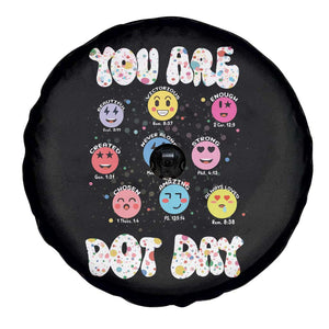 Christian Hippie Face You Are Dot Day Spare Tire Cover TS09 Print Your Wear