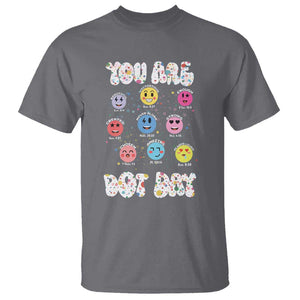 Christian Hippie Face You Are Dot Day T Shirt TS09 Charcoal Print Your Wear