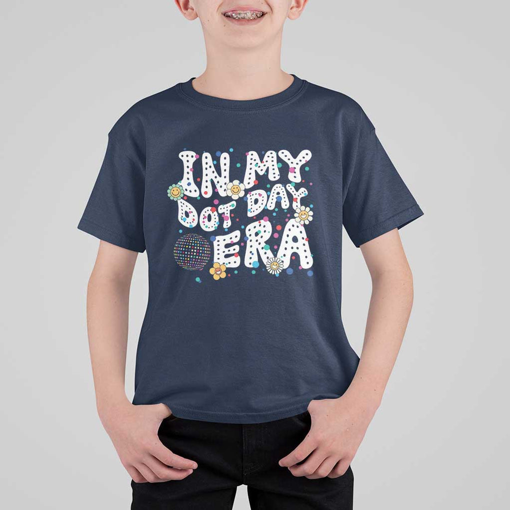 Groovy In My Dot Day Era T Shirt For Kid TS09 Navy Print Your Wear