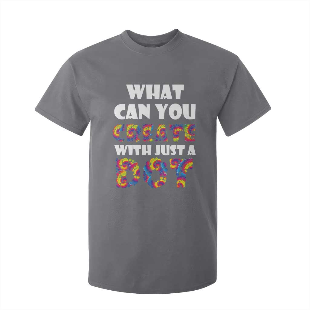 Happy Dot Day T Shirt For Kid What Can You Create With Just A Dot TS09 Charcoal Print Your Wear