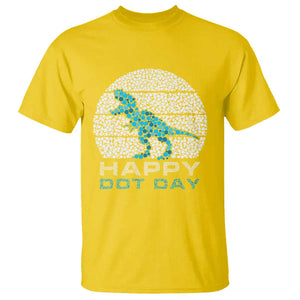 Happy Dot Day Funny Dinosaur T Shirt TS09 Daisy Print Your Wear