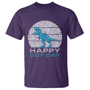 Happy Dot Day Funny Dinosaur T Shirt TS09 Purple Print Your Wear