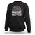 Happy Dot Day Sweatshirt Each Dot Matters Polka Dot Rainbow TS09 Black Print Your Wear