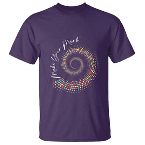 Dot Day T Shirt Make Your Mark Colorful Polka Dot TS09 Purple Print Your Wear