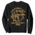 Nakatomi Plaza Christmas Party Sweatshirt American Patriotic Gold Holly Wreath Machine Gun TS09 Black Print Your Wear