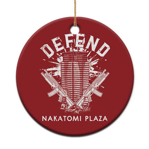 Funny Christmas Defend Nakatomi Plaza Christmas Ornament TS09 Print Your Wear