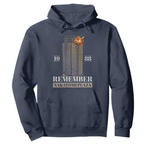 Remember Nakatomi Plaza 1988 Hoodie TS09 Navy Print Your Wear
