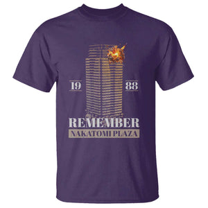 Remember Nakatomi Plaza 1988 T Shirt TS09 Purple Print Your Wear