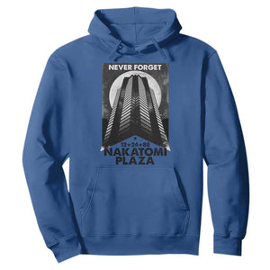 Never Forget Nakatomi Plaza 1988 Hoodie TS09 Royal Blue Print Your Wear