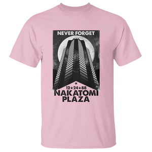 Never Forget Nakatomi Plaza 1988 T Shirt TS09 Light Pink Print Your Wear