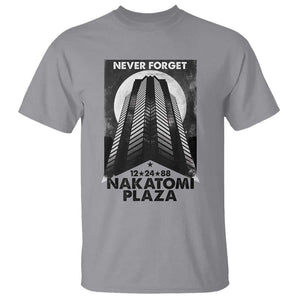 Never Forget Nakatomi Plaza 1988 T Shirt TS09 Sport Gray Print Your Wear