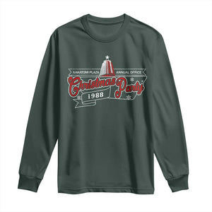 Nakatomi Plaza Christmas Party 1988 Long Sleeve Shirt TS09 Dark Forest Green Print Your Wear