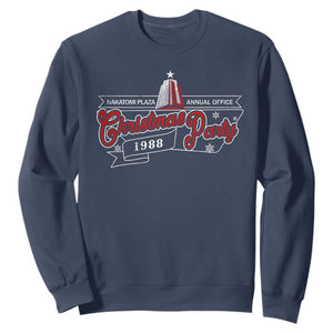 Nakatomi Plaza Christmas Party 1988 Sweatshirt TS09 Navy Print Your Wear