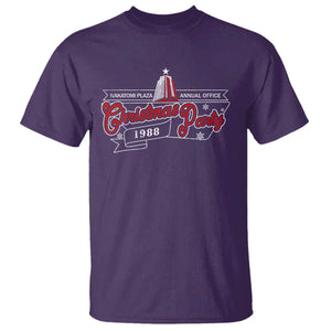 Nakatomi Plaza Christmas Party 1988 T Shirt TS09 Purple Print Your Wear