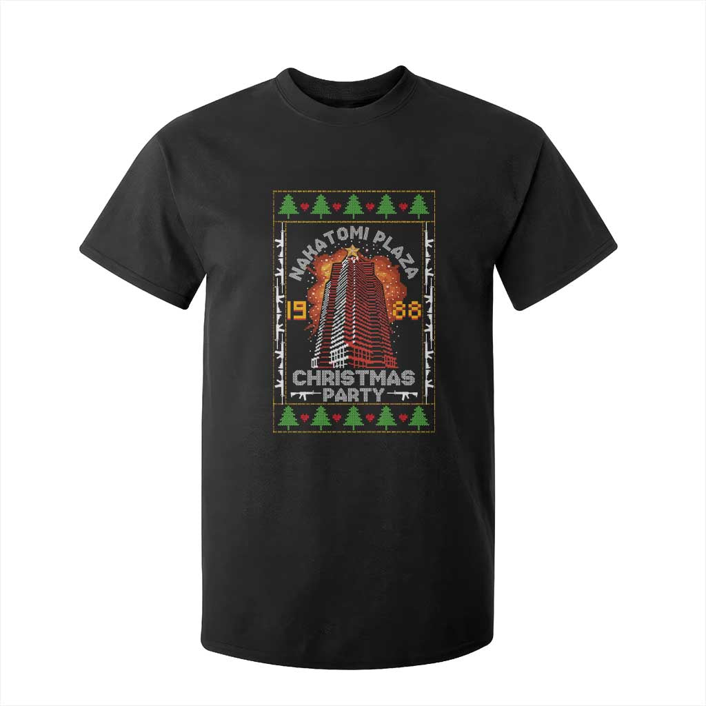 Nakatomi Plaza Christmas Party 1988 Machine Gun T Shirt For Kid TS09 Black Print Your Wear