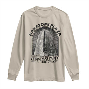 Nakatomi Plaza Long Sleeve Shirt Christmas Party 1988 Retro TS09 Sand Print Your Wear