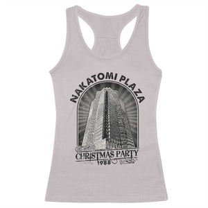 Nakatomi Plaza Racerback Tank Top Christmas Party 1988 Retro TS09 Ice Gray Print Your Wear