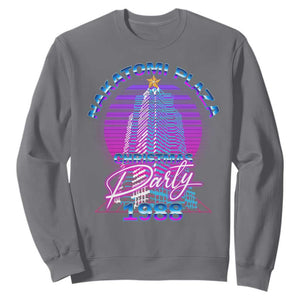 Nakatomi Plaza Christmas Party 1988 Vaporwave Sweatshirt TS09 Charcoal Print Your Wear