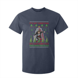 Xmas Nakatomi Plaza T Shirt For Kid It's Not Christmas Until Hans Gruber Falls TS09 Navy Print Your Wear