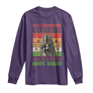 Best Christmas Hans Down Nakatomi 1988 Long Sleeve Shirt TS09 Purple Print Your Wear