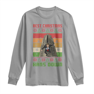 Best Christmas Hans Down Nakatomi 1988 Long Sleeve Shirt TS09 Sport Gray Print Your Wear