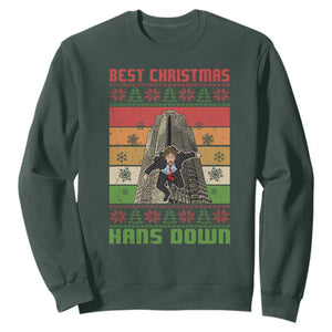 Best Christmas Hans Down Nakatomi 1988 Sweatshirt TS09 Dark Forest Green Print Your Wear