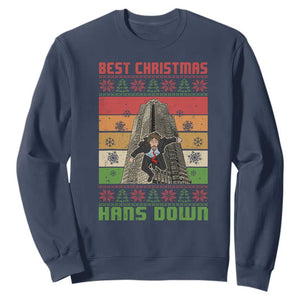 Best Christmas Hans Down Nakatomi 1988 Sweatshirt TS09 Navy Print Your Wear