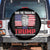 Trump 2024 Spare Tire Cover Dont Be The Garbage Can For The World Take The Trash Out TS09 No hole Black Print Your Wear