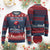 Trump 2024 Ugly Christmas Sweater They Call Us Trash We Call It Loyalty TS09 Burgundy Print Your Wear