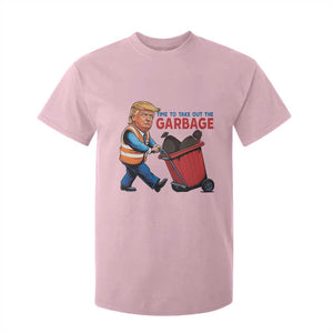 Trump 2024 T Shirt For Kid Time To Take Out The Garbage TS09 Light Pink Print Your Wear