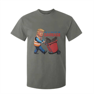 Trump 2024 T Shirt For Kid Time To Take Out The Garbage TS09 Military Green Print Your Wear