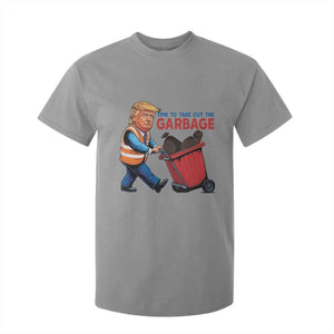 Trump 2024 T Shirt For Kid Time To Take Out The Garbage TS09 Sport Gray Print Your Wear