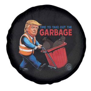 Trump 2024 Spare Tire Cover Time To Take Out The Garbage TS09 Print Your Wear