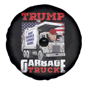 Trump 2024 Spare Tire Cover Trump Garbage Truck TS09 Print Your Wear